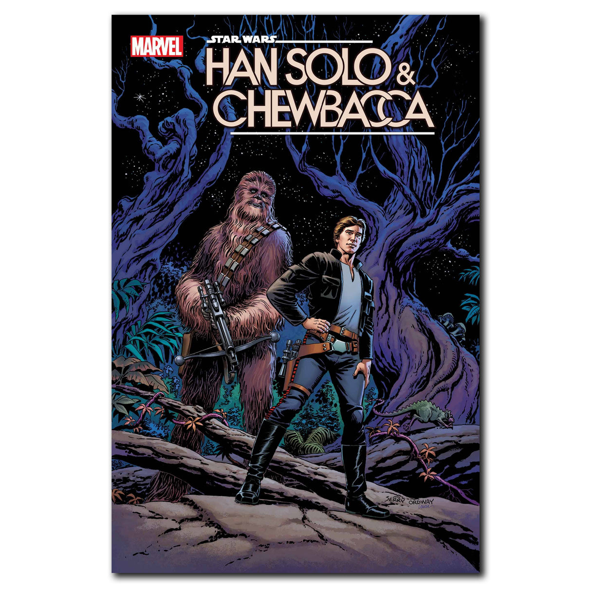 Star Wars Han Solo & Chewbacca #8 Cover Variant ORDWAY