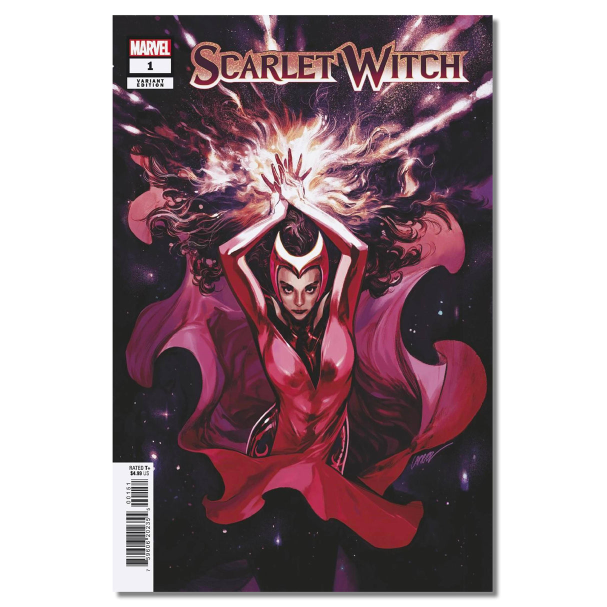 Scarlet Witch #1 1:25 Cover Variant LARRAZ