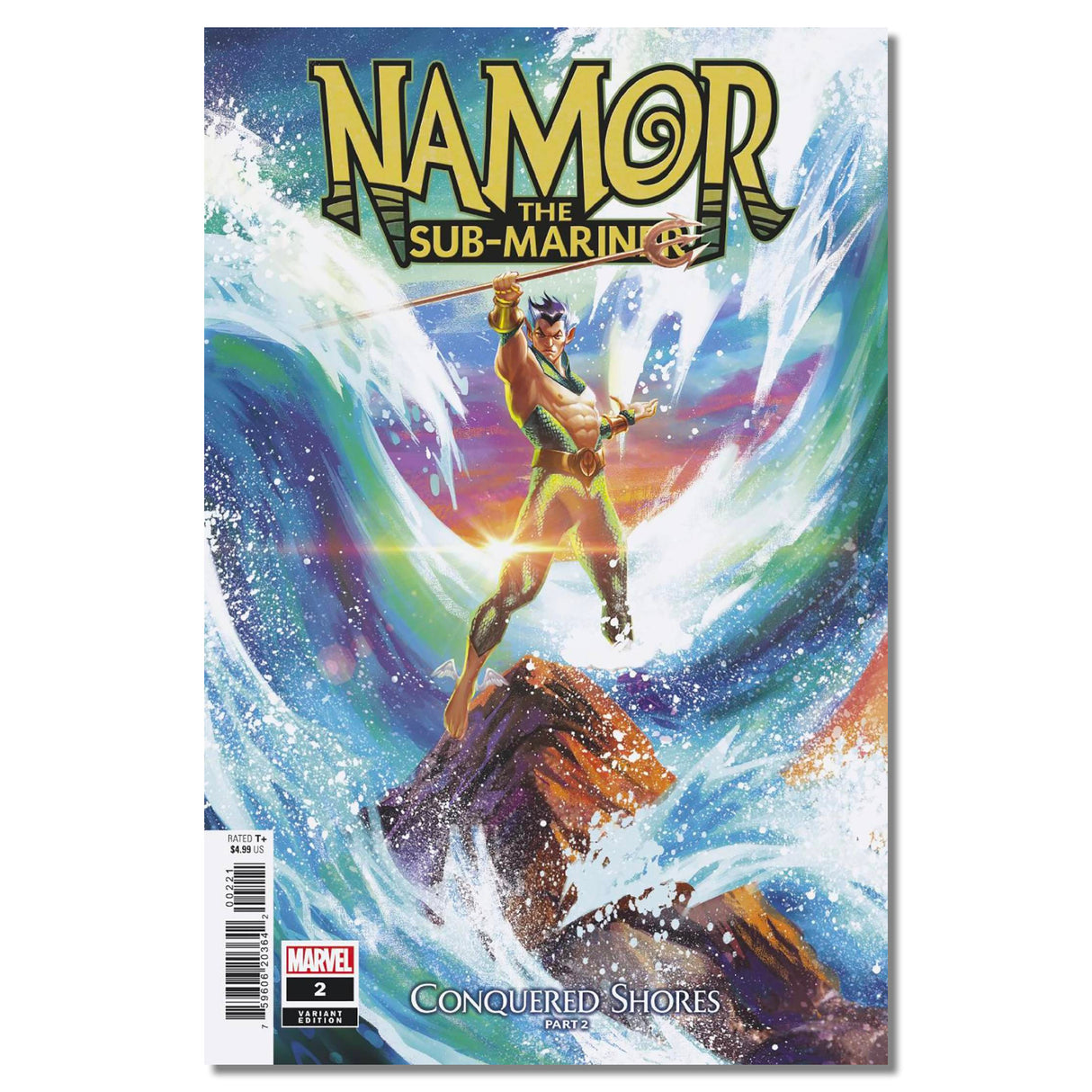 Namor Conquered Shores #2 (of 5) Manhanini Variant