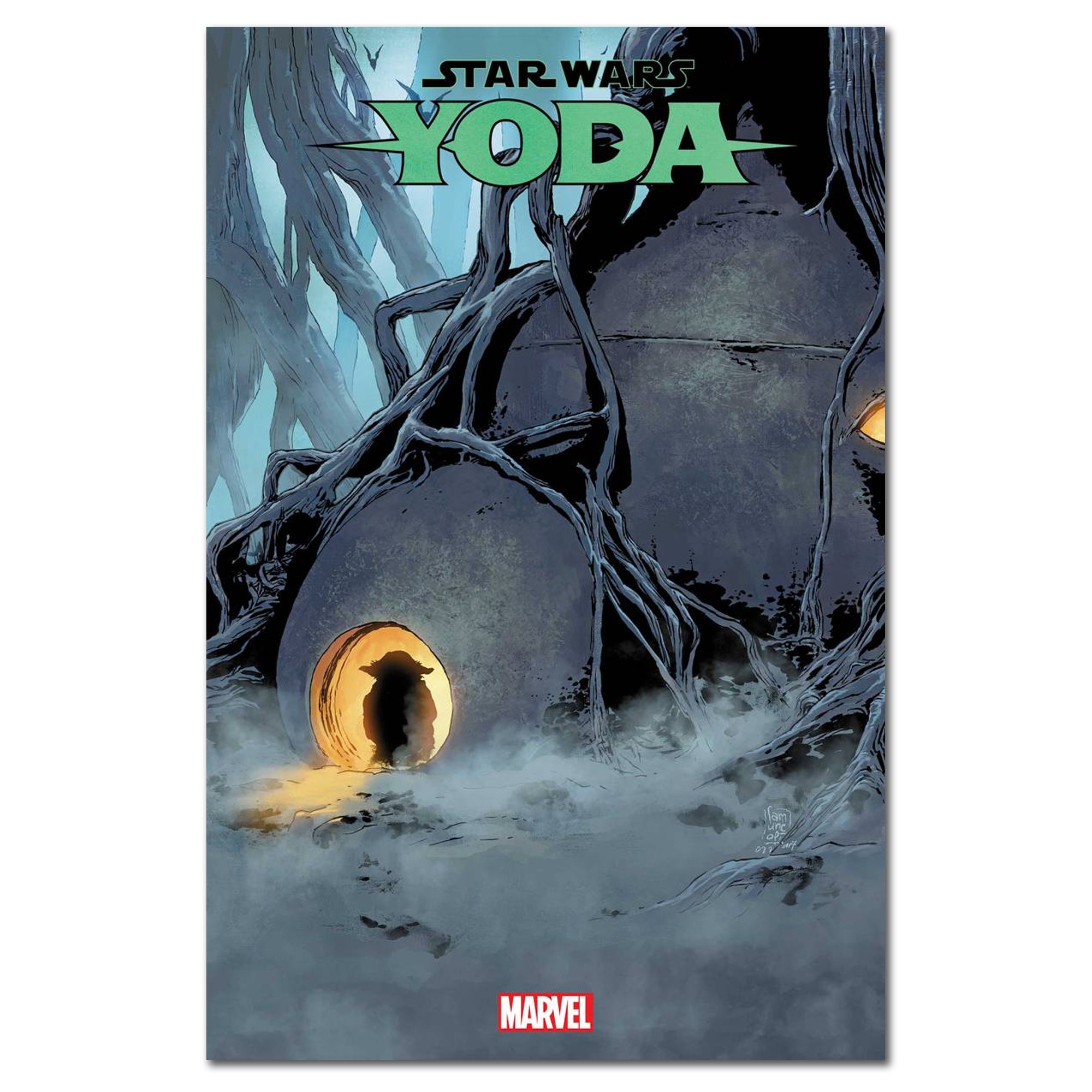 Star Wars Yoda #1 Cover Variant CAMUNCOLI