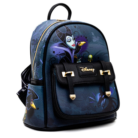 Disney Black Light Series Villains Maleficent Mini Backpack - Limited Edition