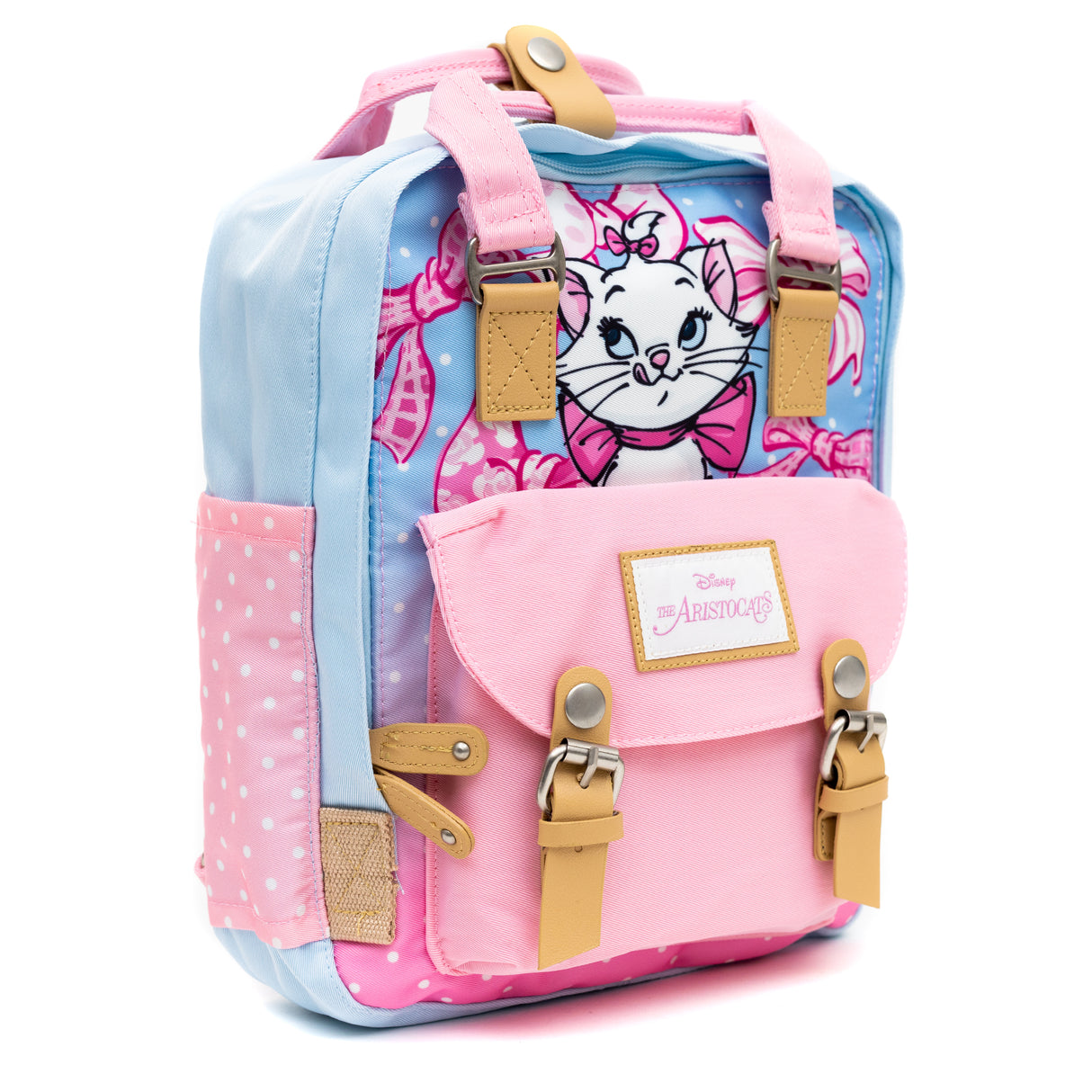 Disney Aristocats Marie Twill Multi-Compartment Mini Backpack