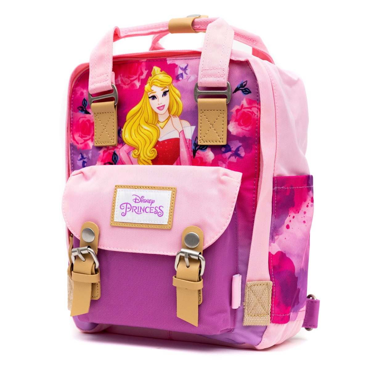 Disney Princess Sleeping Beauty Aurora Twill Multi-Compartment Mini Backpack