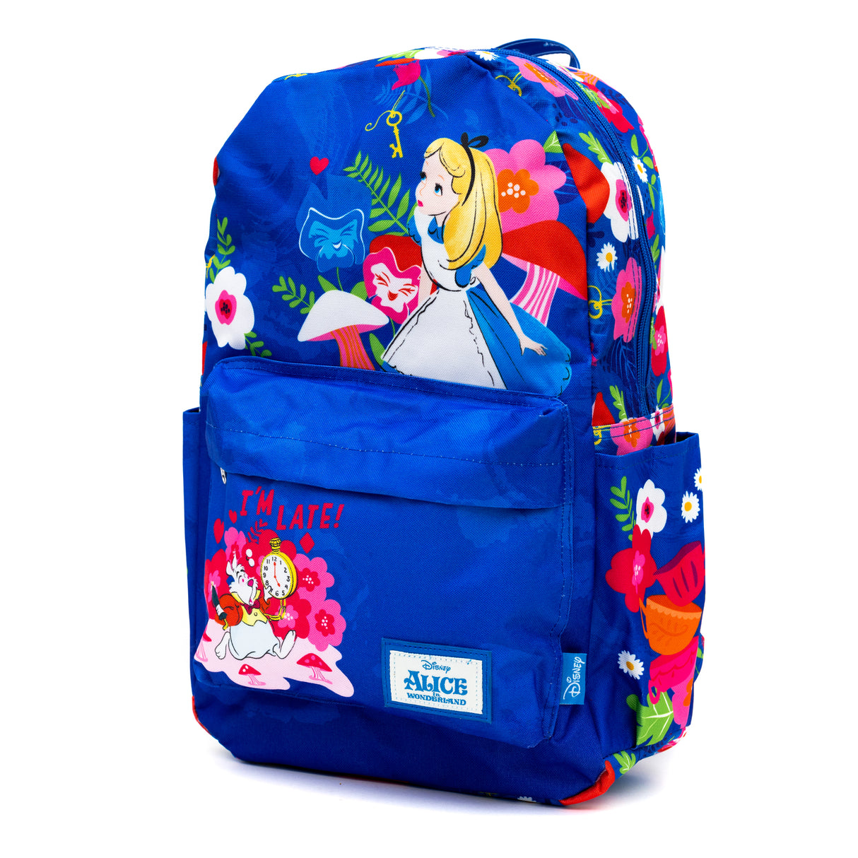 Disney Alice in Wonderland 17" Full Size Nylon Backpack