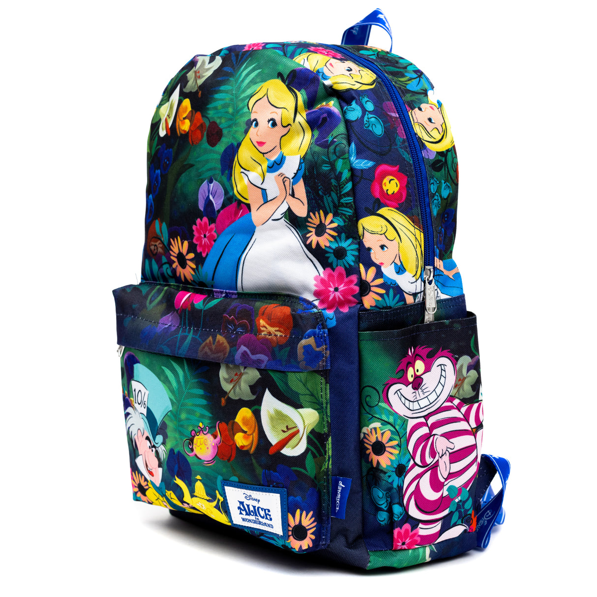 Disney Alice in Wonderland 17" Full Size Nylon Backpack