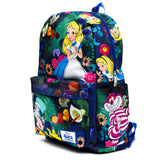 Disney Alice in Wonderland 17" Full Size Nylon Backpack