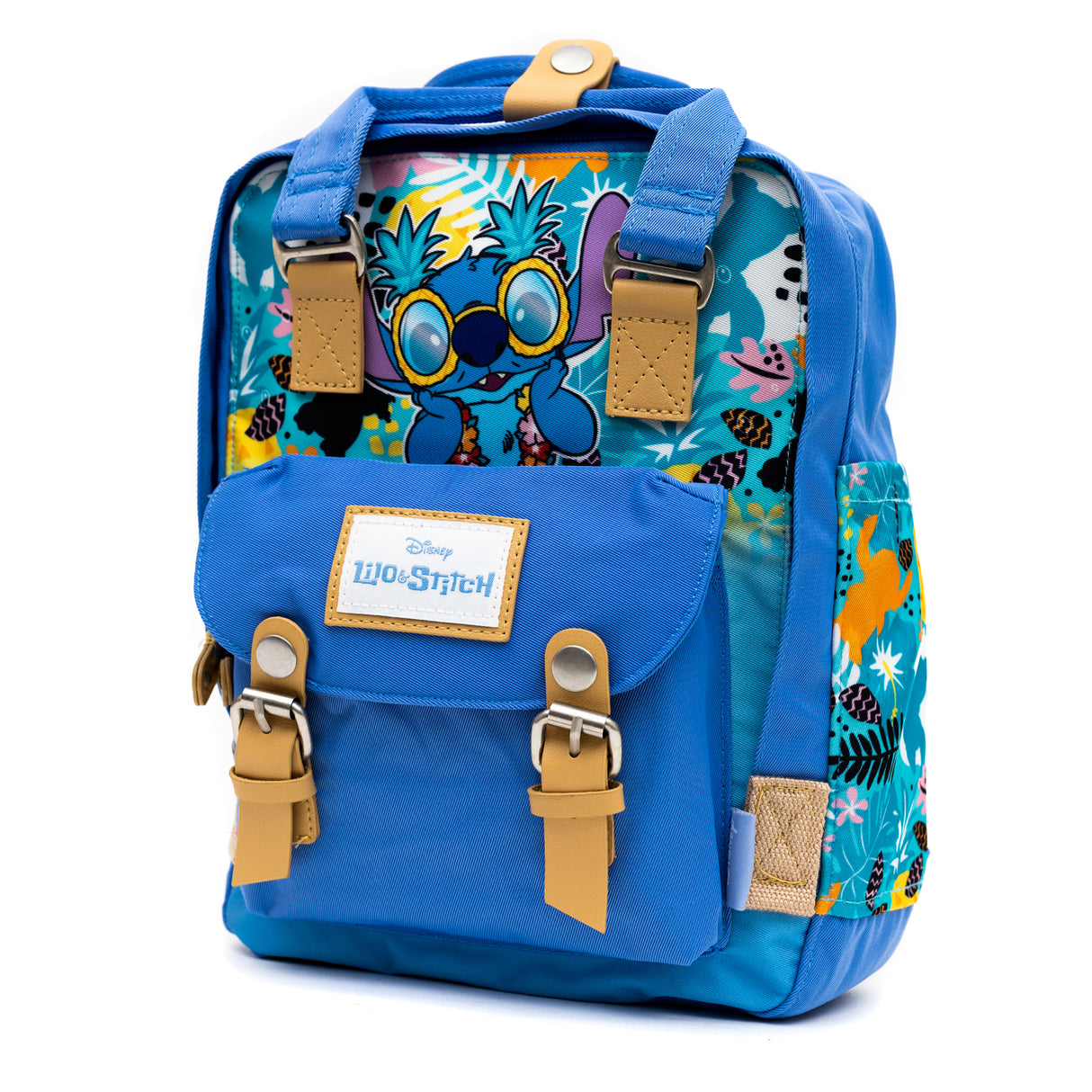 Disney Lilo and Stitch: Stitch Twill Multi-Compartment Mini Backpack