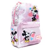 WondaPOP - Disney Mickey and Minnie 17" Full Size Nylon Backpack