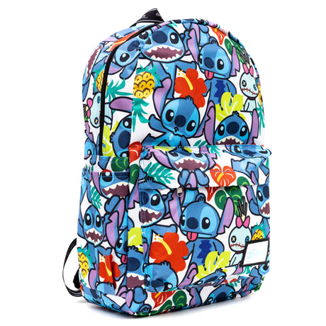 Disney Lilo and Stitch with Scrump 17" Full Size Nylon Backpack