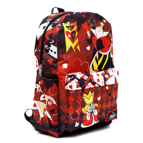 Alice in Wonderland Queen of Hearts 17" Full Size Nylon Backpack