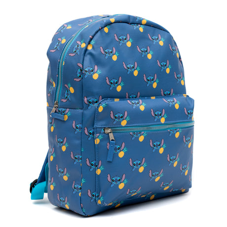 Disney Lilo and Stitch Pineapple Full Size Vegan Leather Backpack