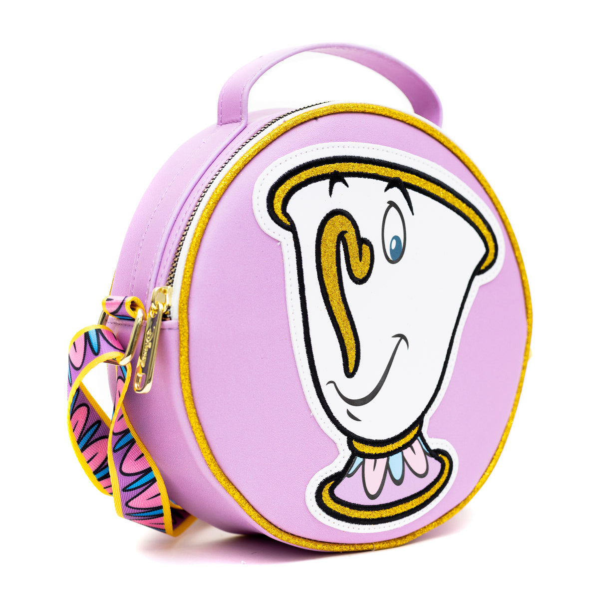 Disney Beauty and the Beast Chip Circle Crossbody Bag