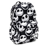 Nightmare Before Christmas Jack Skellington Expressions 17" Full Size Nylon Backpack