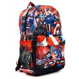 Marvel Captain America Avengers 17" Full Size Nylon Backpack