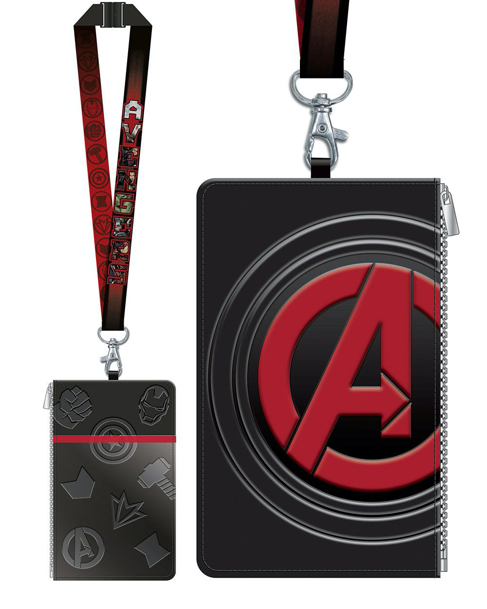 Marvel Avengers Deluxe Lanyard w/ Passport Holder