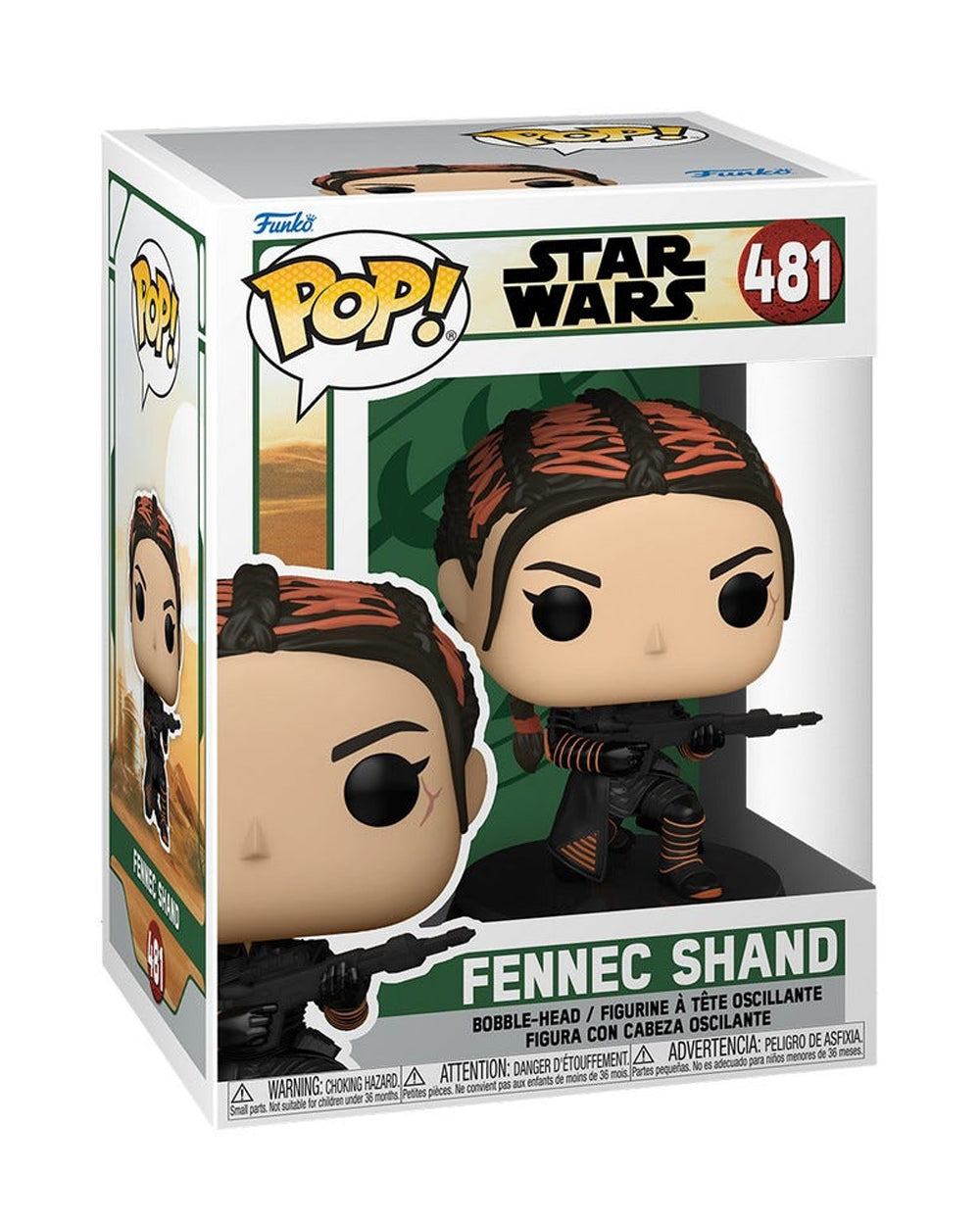 Funko POP - Book of Boba Fett Fennec Shand #481 - The Pink a la Mode - Funko - The Pink a la Mode