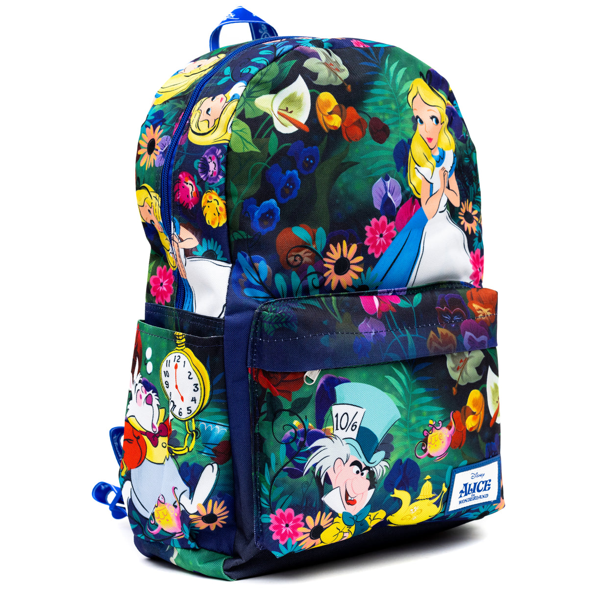 Disney Alice in Wonderland 17" Full Size Nylon Backpack